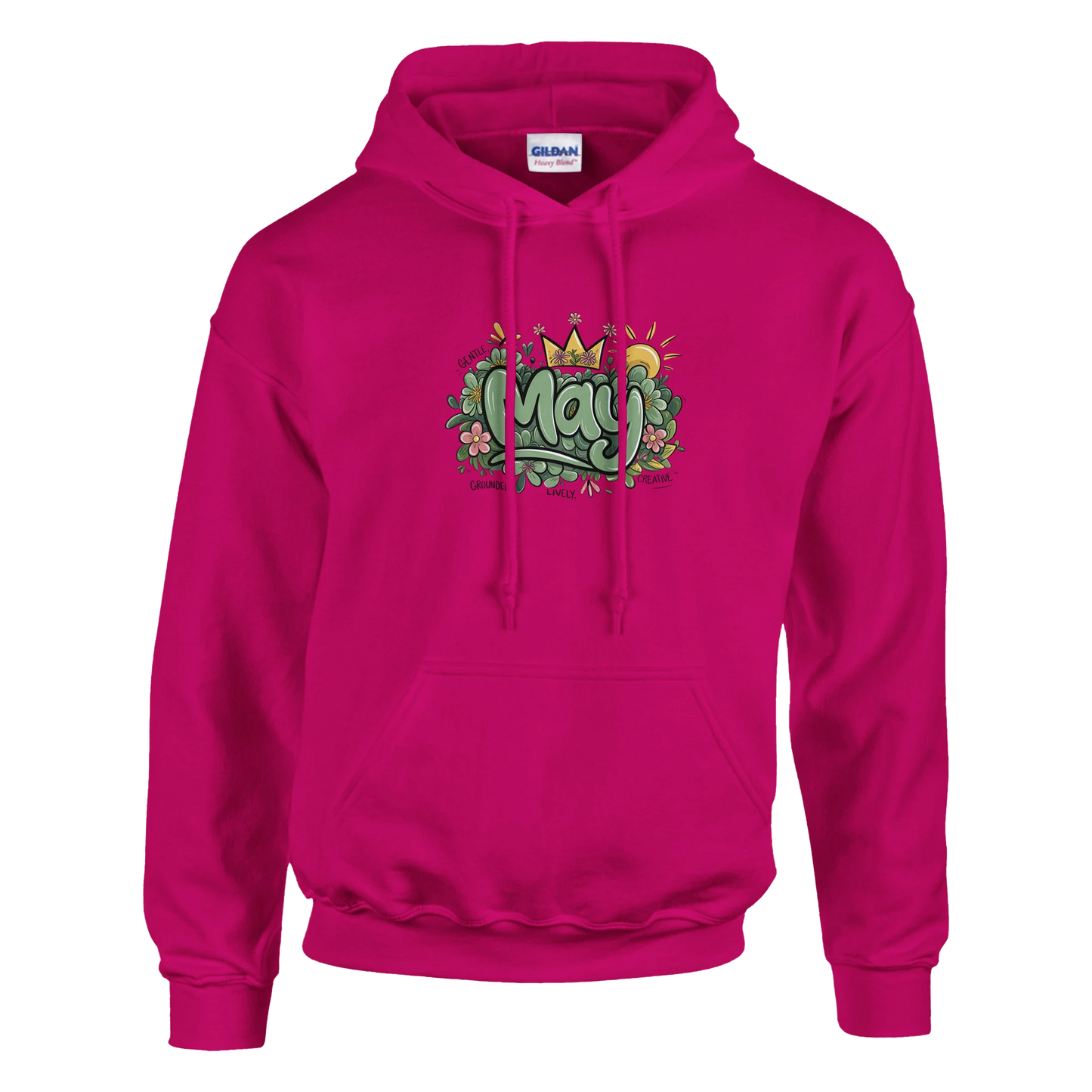 Klassisk unisex hettegenser – 95 bursdagsdesign - Trykk Uttrykk Print Material