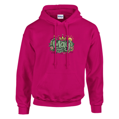 Klassisk unisex hettegenser – 95 bursdagsdesign - Trykk Uttrykk Print Material