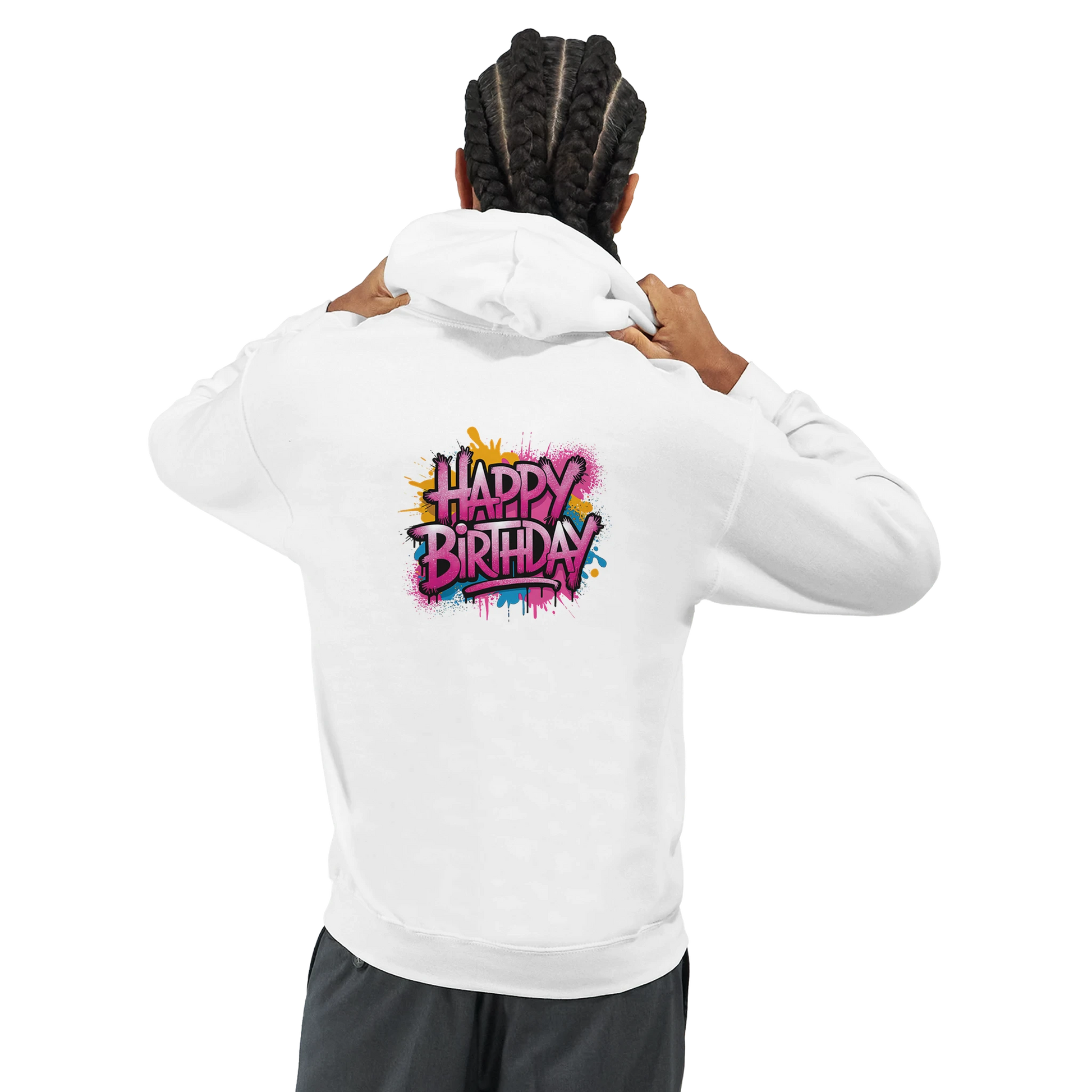 Klassisk unisex hettegenser – 95 bursdagsdesign - Trykk Uttrykk Print Material