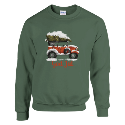 Klassisk unisex sweatshirt med rund hals – 40 juledesign - Trykk Uttrykk Print Material (Store description) #