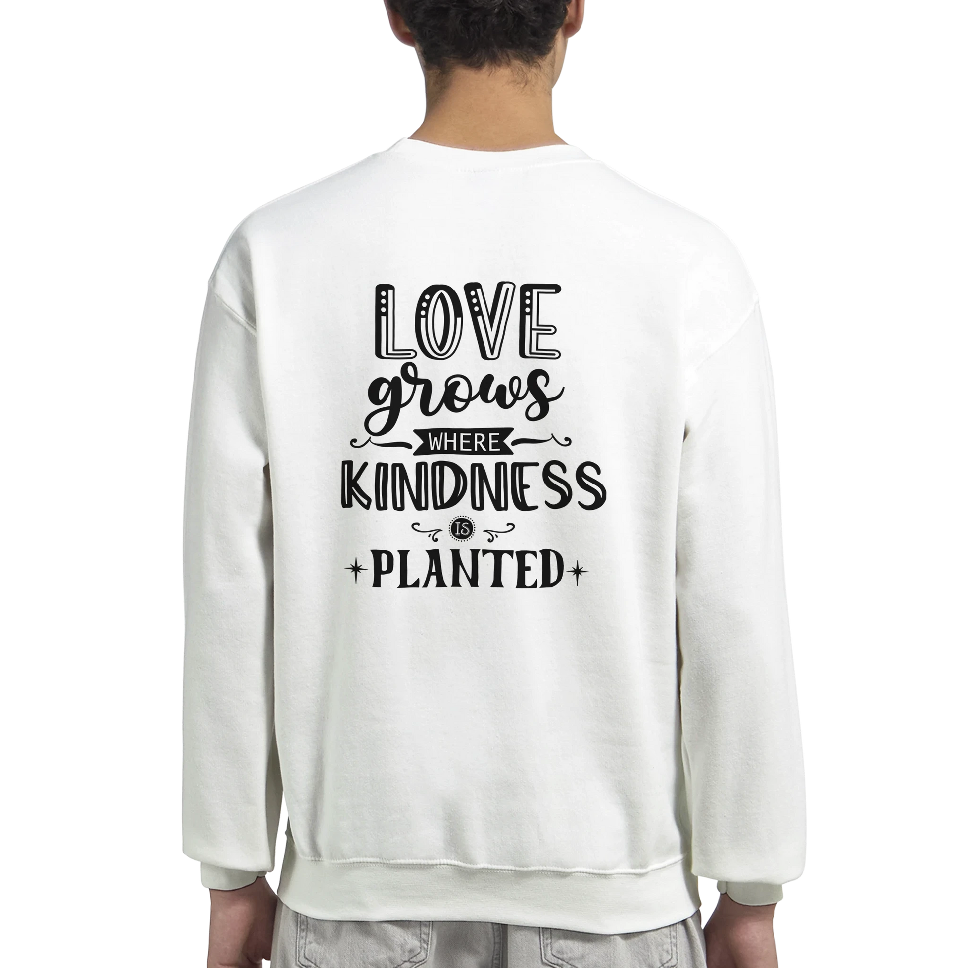 Klassisk unisex genser med rund hals – 29 inspirasjonsdesign - Trykk Uttrykk Print Material