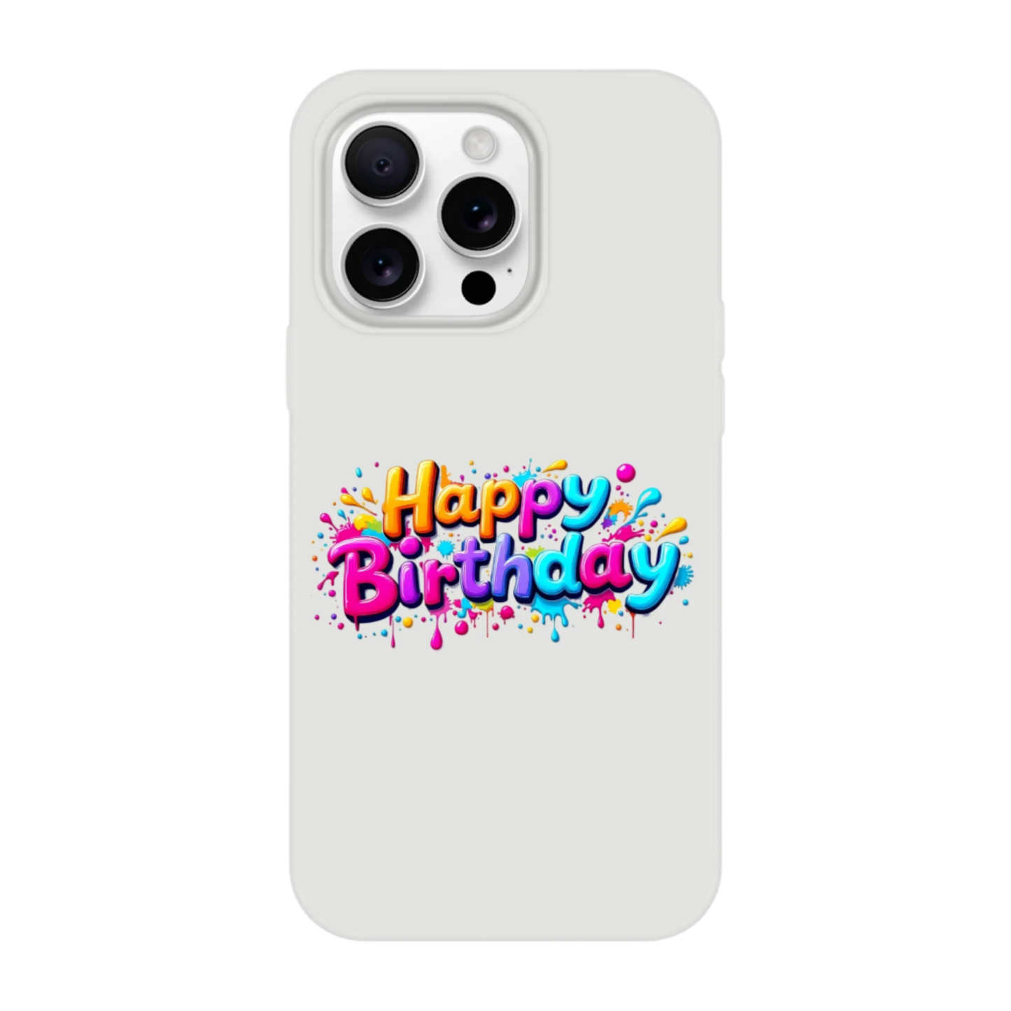 iPhone Flexi mobildeksel – 95 bursdagsdesign - Trykk Uttrykk Print Material