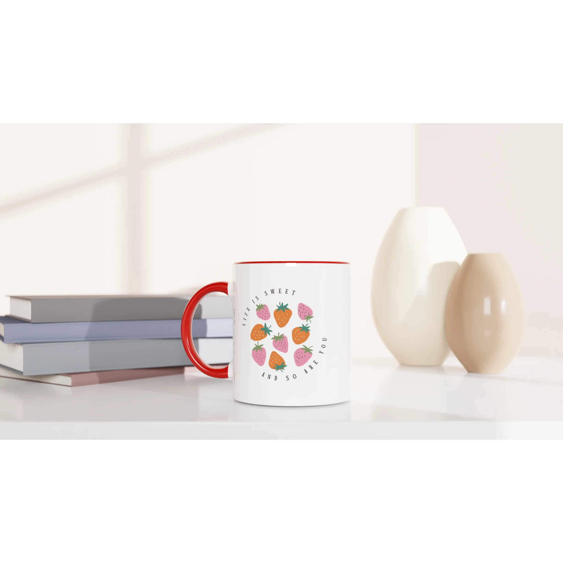 Keramikkkopp med farget innside – 29 inspirasjonsdesign (11 oz) - Trykk Uttrykk Print Material