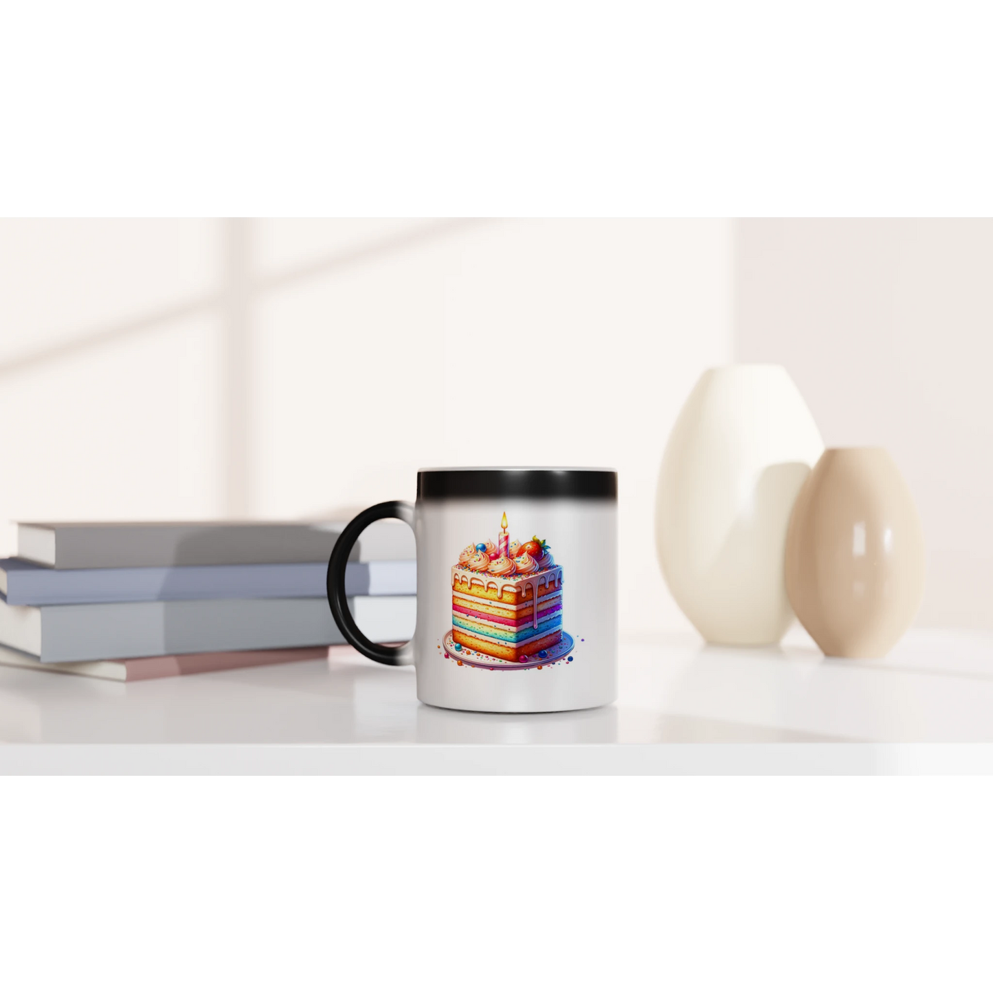 Magisk keramikkopp – 95 bursdagsdesign (11 oz) - Trykk Uttrykk Print Material