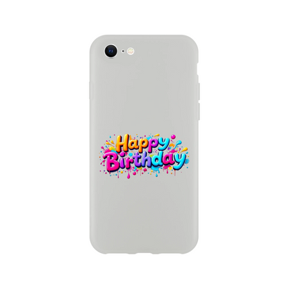 iPhone Flexi mobildeksel – 95 bursdagsdesign - Trykk Uttrykk Print Material