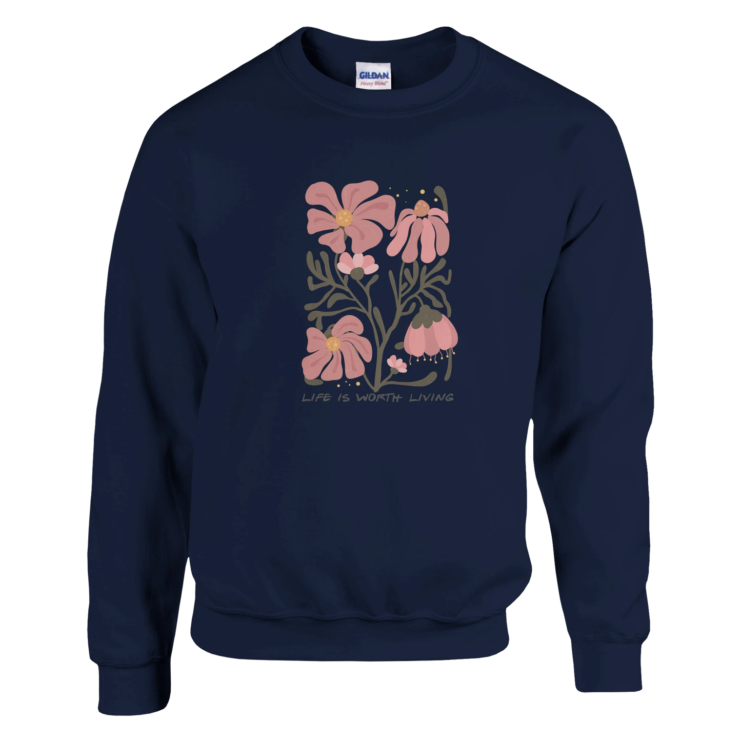 Klassisk unisex genser med rund hals – 29 inspirasjonsdesign - Trykk Uttrykk Print Material
