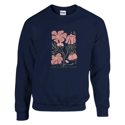 Klassisk unisex genser med rund hals – 29 inspirasjonsdesign - Trykk Uttrykk Print Material