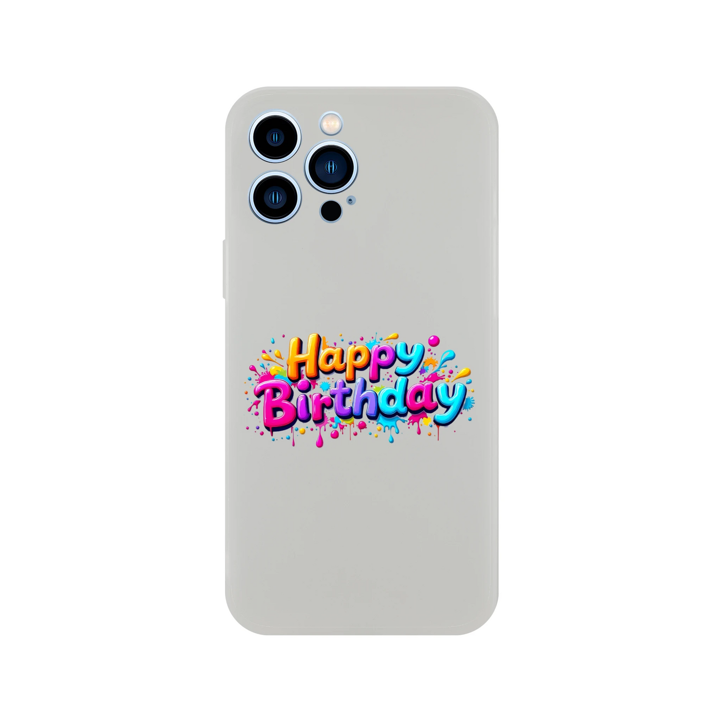 iPhone Flexi mobildeksel – 95 bursdagsdesign - Trykk Uttrykk Print Material