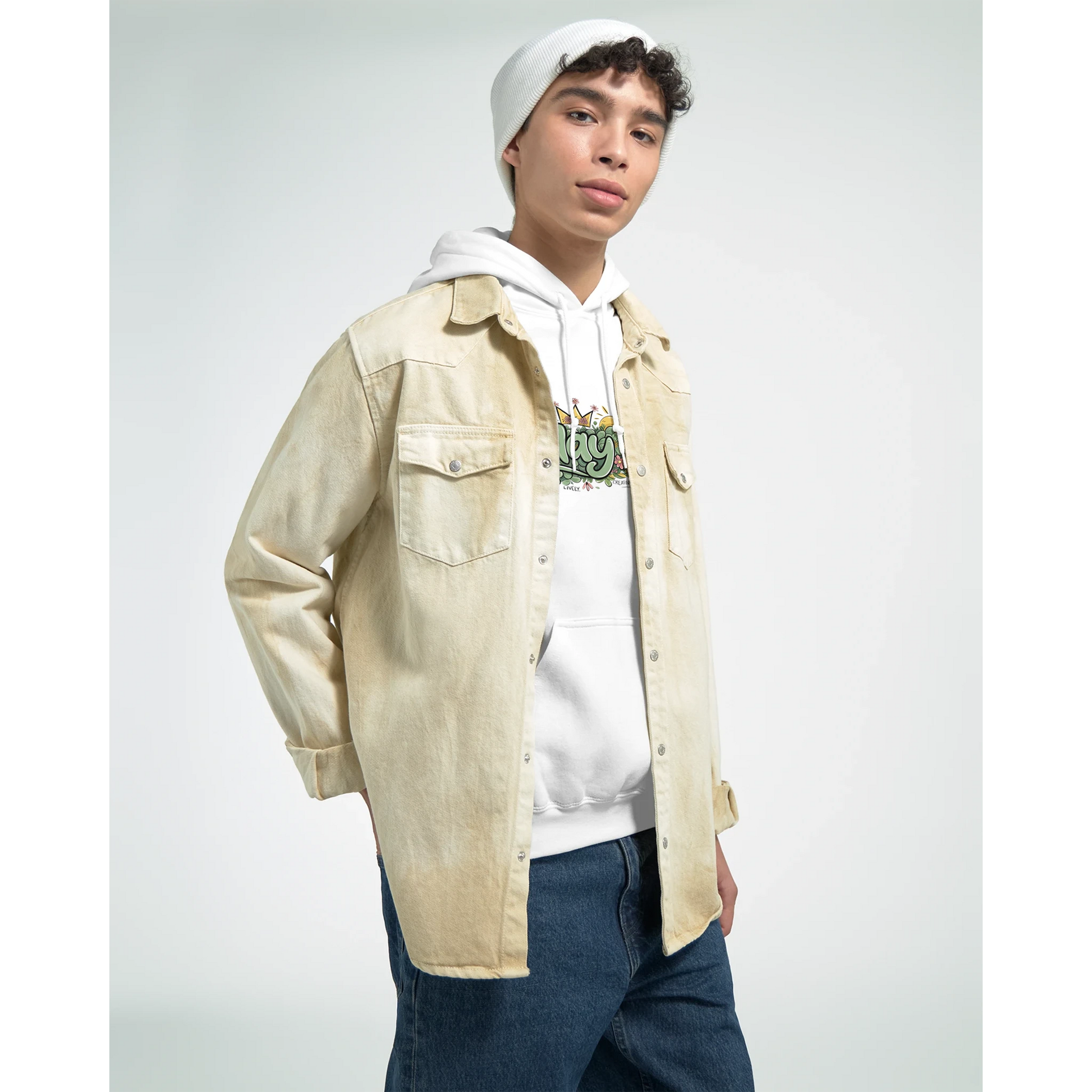 Klassisk unisex hettegenser – 95 bursdagsdesign - Trykk Uttrykk Print Material