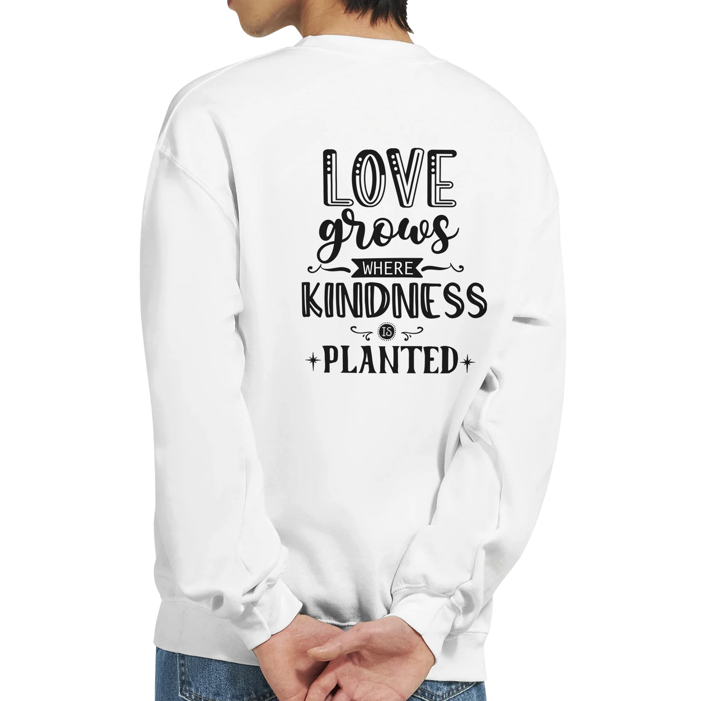 Klassisk unisex genser med rund hals – 29 inspirasjonsdesign - Trykk Uttrykk Print Material