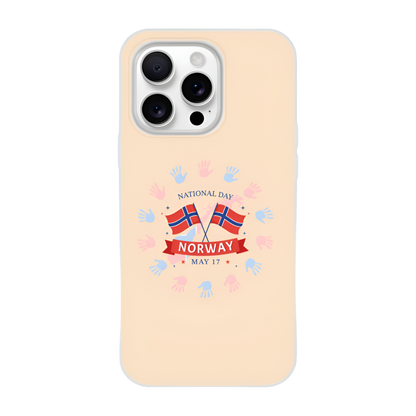 iPhone Flexi mobildeksel – 17 design inspirert av 17. mai - Trykk Uttrykk Print Material (Store description) #